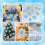 12 ΤΕΜ DIY Μπρελόκ Snowflake Bookmark Kit Υλικών Diamond Mosaic Crafts Kit Χειροποίητο μενταγιόν, Β 5