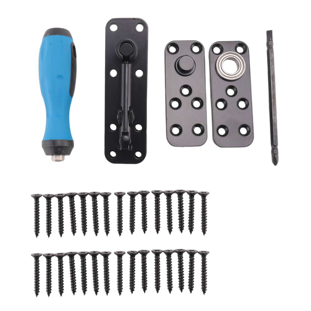 Door Hinge 500 Lb Load Bearing,Duty Pivot Hardware Swing 360 Rotating 4853931637861