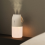 Wireless Air Humidifier Diffuser Rechargeable Double Nozzle Essential Oil Mist Maker Humidifier,White 5
