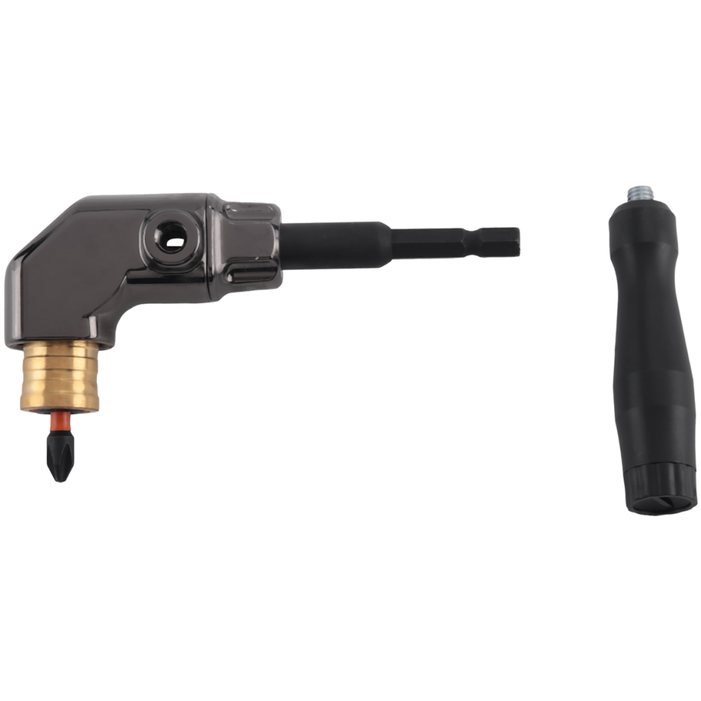 Self-Locking 90 Degree Right Angle Screwdriver Holder Drive Bit Extension Electric Screw Driver A-image-OPC-PGHHMQG-NEW