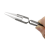 3 τεμ. Reverse Tweezers Ceramic Set - Ανθεκτικό σε υψηλές θερμοκρασίες, μη αγώγιμο, ανοξείδωτο 5