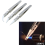 3 τεμ. Reverse Tweezers Ceramic Set - Ανθεκτικό σε υψηλές θερμοκρασίες, μη αγώγιμο, ανοξείδωτο 10