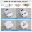 Mini Sticker Printer Bluetooth Thermal with 10 Rolls Papers and Stickers for Picture, Receipt, Notes, Black 9