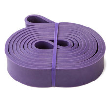 Fascia di resistenza in lattice resistente, elastica, per esercizi di forza, trazioni, rafforzamento ausiliario, 3,2 cm,