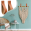 10Pcs Leather Curtain Rod Holder,Leather Bracket,PU Loop Strap for Wood Rod,Strap Wall Hooks 8