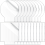 20 Pcs 2 mm Acrylic Blanks for Light Base Plastic Cast Clear Sheet Square and Round Panel Sign Blank 2