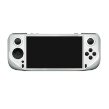 E6 Handheld GAME Console Portable Video Game Support 5-Inch IPS Retro Gamebox PSP PS1 N64 Connect TV (White 128GB)