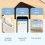 D110 Thermische printer Bluetooth Barcode Label Maker voor kantoor Commerciële Pocket Mini met 6