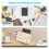 Mail Organizer Πάγκος Ακρυλικός Ταξινομητής για Φάκελοι Γραφείου Επιτοίχιας Σχολής 7