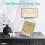 Mail Organizer Πάγκος Ακρυλικός Ταξινομητής για Φάκελοι Γραφείου Επιτοίχιας Σχολής 5