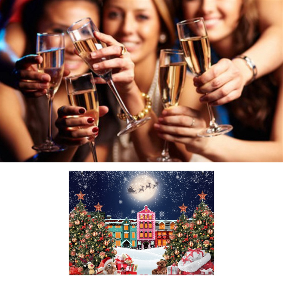 210X150Cm Sfondo Natalizio Panno Fiocco Di Neve Decorazione Vacanze Bambini Fotografia Panno, H