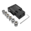 Γωνία 15 μοιρών Woodworking Oblique Hole Locator 8Pc Guide Drill Set DIY for Tools. 1