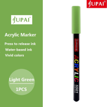 (Grass Green) JUPAI 1pcs Acrylic Paint Marker, Leak-proof Water-