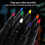 (Orange) 3pcs Erasable Multi-Color Whiteboard Art Marker Pe 2