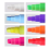 (Orange) 3pcs Erasable Multi-Color Whiteboard Art Marker Pe 5