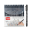 (6pcs set) GN 8050 Refillable Micron Pen Black Ink Fineliner 7