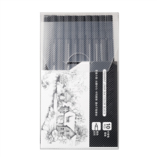 (10PCS) Waterproof Ink Black Drawing Pen Pigment Fine Line