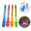 (White) 4PCS Invisible Ink Pen Spy Pen With UV Light Magic 3