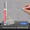 (Light grey) Sofia White Waterproof Tile Marker Grout Pen Wall 1
