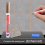 (Brown) Sofia White Waterproof Tile Marker Grout Pen Wall 1