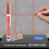 (Dark Brown) Sofia White Waterproof Tile Marker Grout Pen Wall 1