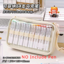 (64 Pack White Bag) Acrylic Paint Pens Brush 81/9 Colors Marker Pen fo