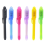 () 6Pcs/Set Invisible Ink Pen Built in UV Light For P 2