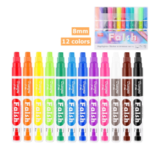 (8mm-12 Color) 12 Pcs Liquid Chalk Markers Pens Erasable Colors H