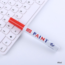 (Red) 1PC Car Paint Marker Pen Waterproof Car Wheel Tire