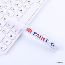 (White) 1PC Car Paint Marker Pen Waterproof Car Wheel Tire
