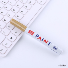 (Golden) 1PC Car Paint Marker Pen Waterproof Car Wheel Tire