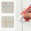 (1 Pcs-Silver) Waterproof White Grout Tile Pen Wall Grout Restore 5