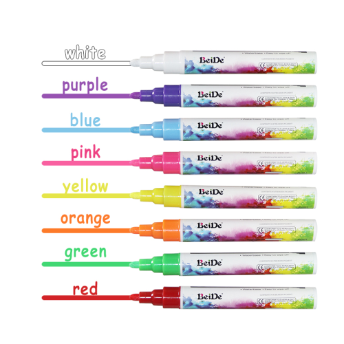 (3mm green) Erasable Liquid Chalk Markers Blackboards Fluoresc 2