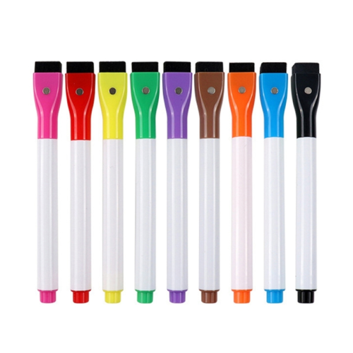 (Red) Fine Tip White Boards Pens White Boards Marker Dry 1