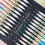 (12 medium tip) 12/24color Brush Tips Morandi Colored Acrylic Pain 3