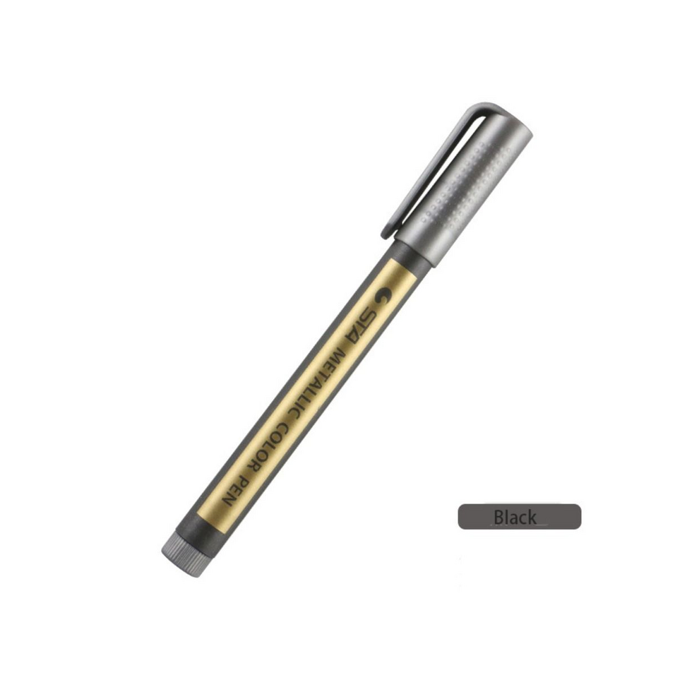 (grey) 10 Colors Metallic Marker Waterproof Permanent Pai-image-OPC-PGHJ5VT-NEW