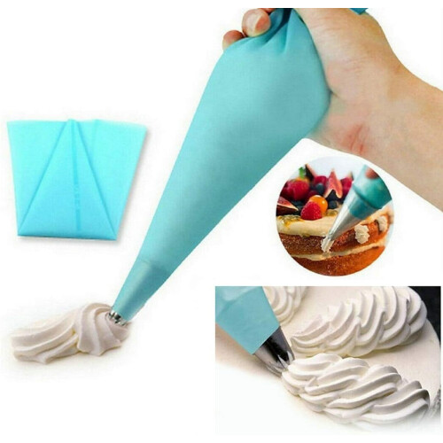 4 Size Silicone Pastry Icing Piping Cream Bags 2