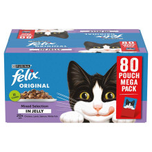 FELIX Original Mixed Selection in Jelly Pouch ( 80 × 85g )