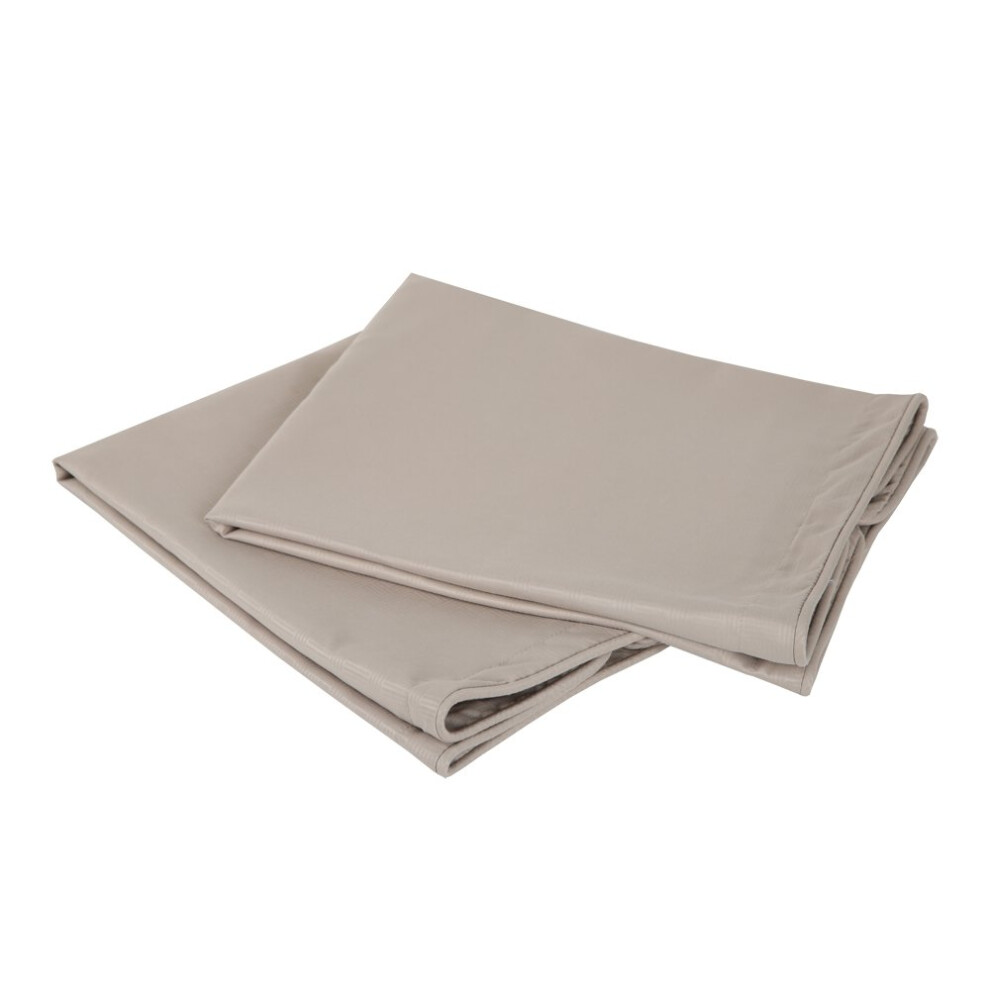 Housses d'oreiller de luxe en microfibre Affluence (standard/Queen Desert Grain)