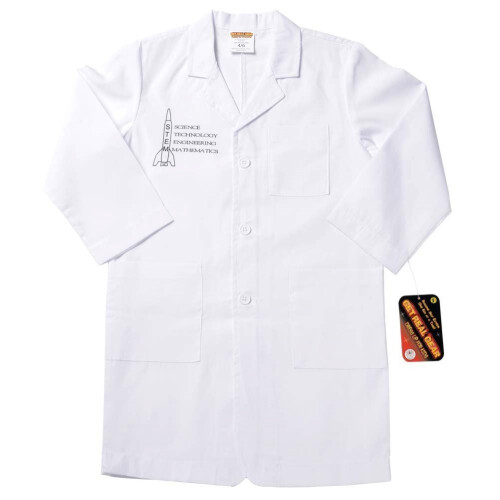 Aeromax STEM-LAB-68 Junior Stem Lab Coat Alder 6 til 8 ?r 2