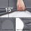 Utopia Bedding King Fitted Sheet - Bottom Sheet - Deep Pocket - Soft Microfiber -Shrinkage and Fade Resistant-Easy Care -1 Fitted Sheet Only Grey 3