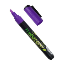 (purple) New Dust Free Liquid Chalk Marker Pen Erasable Whi