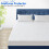 Small Double Mattress Protector Fitted Breathable, Quilted 4FT Mattress Protector Small Double-4FT (122x190+30CM) 6