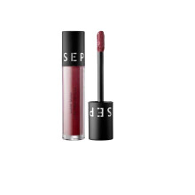 Sephora Collection Luster Matte Hosszan tart ajakfestk Deep Plum