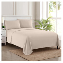 King Size Sheets - Breathable Luxury Bed Sheets with Full Elastic & Secure Corner Straps Built In - 1800 Supreme Collection Extra Soft Deep Pocket Bed
