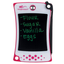 Boogie Board Jot Pocket rtbla - Kis 4,5 hvelykes LCD rtbla azonnali trlsi ceruzt s beptett rzsaszn tartt tartalmaz