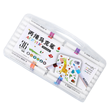 (36 Colors) Acrylic Paint Pens Artist Painting Coloring Marker