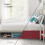Saia de Cama Nestl Red Heaven - Saia de Cama de Tamanho Twin 14 Polegadas 3
