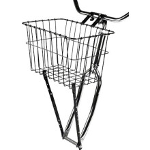 Wald 198 Front Bicycle Basket (14.5 x 9.5 x 9 Black) W198GB