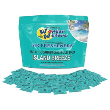 Wonder Wafers, 250 St ck, unverpackte Lufterfrischer f r den professionellen Einsatz im Automobilbereich, Auto- und LKW-Detail (Island Breeze)